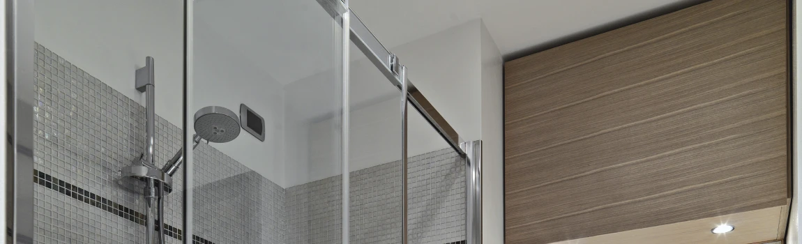 Frosted Glass Shower Doors in Wright, FL